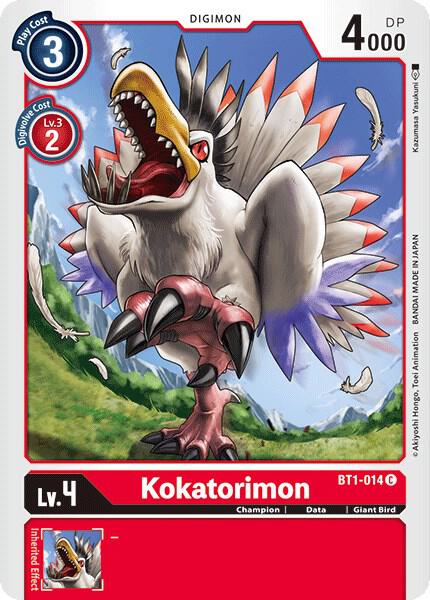 Kokatorimon - Release Special Booster - Common - BT1-014 C