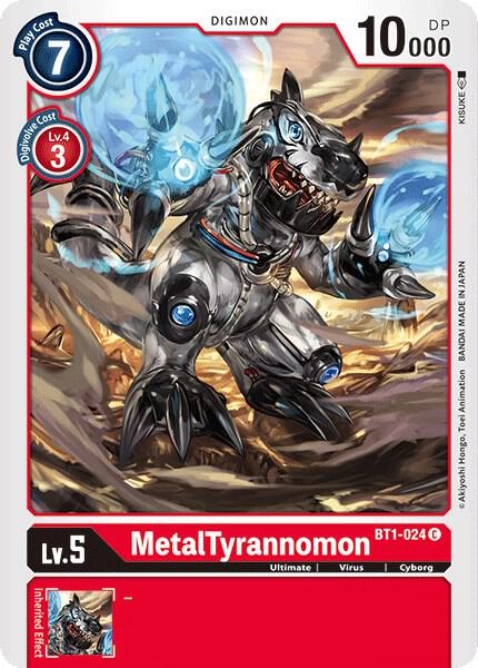 MetalTyrannomon - Release Special Booster - Common - BT1-024 C