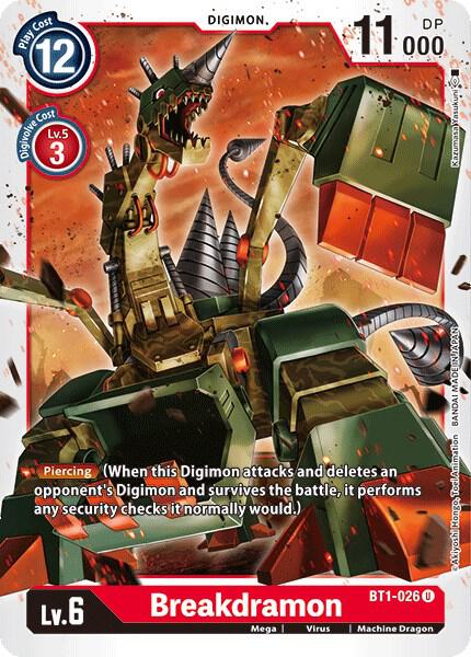 Breakdramon - Release Special Booster - Uncommon - BT1-026 U