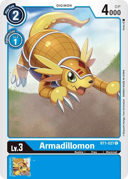 Armadillomon - BT1-027 - Release Special Booster - Common - BT1-027 C