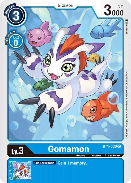 Gomamon - BT1-030 - Release Special Booster - Common - BT1-030 C