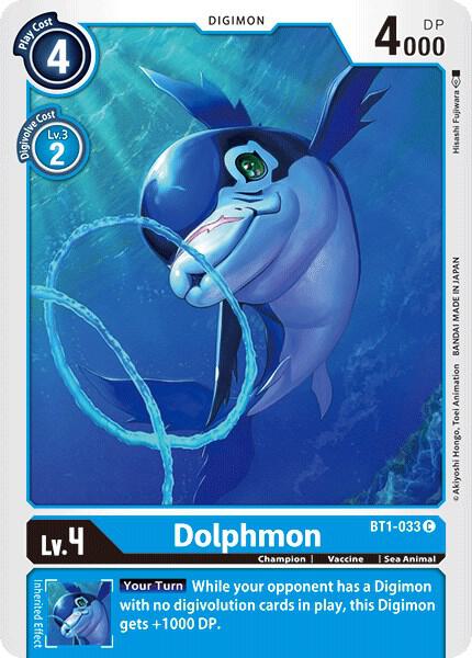 Dolphmon - Release Special Booster - Common - BT1-033 C