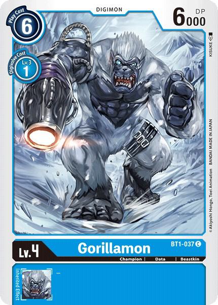 Gorillamon - Release Special Booster - Common - BT1-037 C