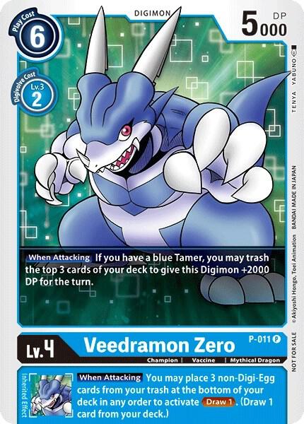 Veedramon Zero - P-011 - Digimon Promotion Cards - Promo - P-011 P