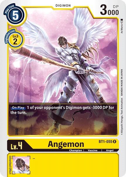 Angemon - BT1-055 - Release Special Booster - Rare - BT1-055 R