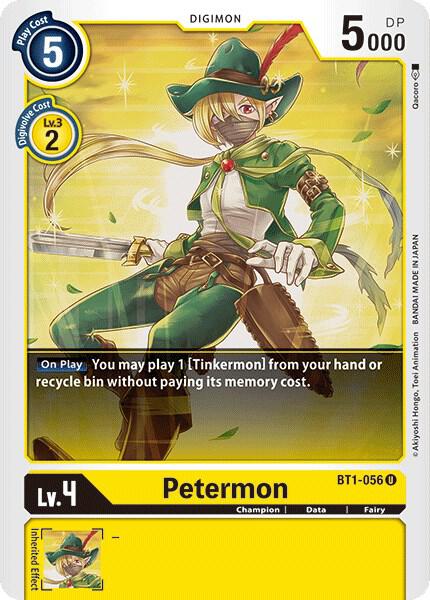 Petermon - Release Special Booster - Uncommon - BT1-056 U