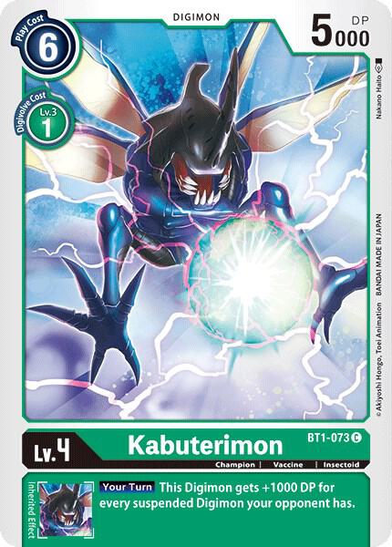 Kabuterimon - Release Special Booster - Common - BT1-073 C