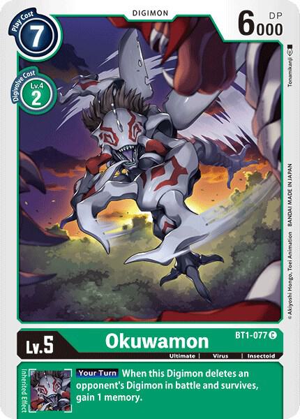 Okuwamon - Release Special Booster - Common - BT1-077 C