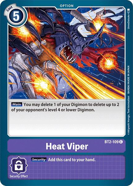 Heat Viper - Release Special Booster - Common - BT2-109 C