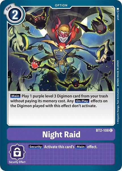 Night Raid - Release Special Booster - Common - BT2-108 C