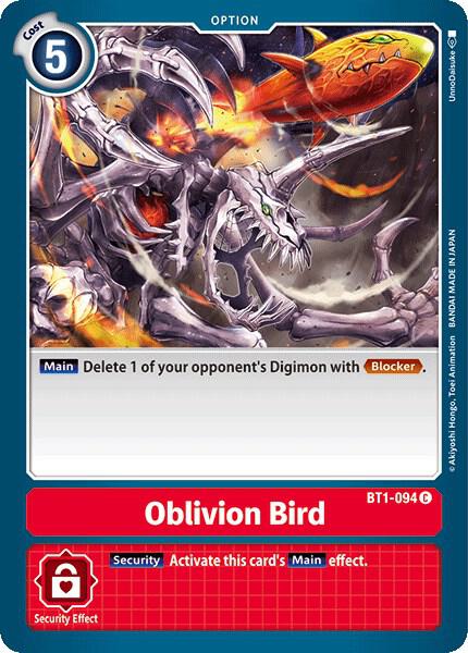 Oblivion Bird - Release Special Booster - Common - BT1-094 C