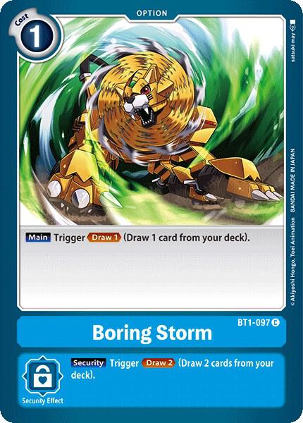 Boring Storm - Release Special Booster - Common - BT1-097 C