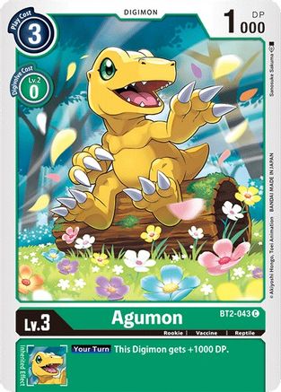 Agumon - BT2-043 - Release Special Booster - Common - BT2-043 C