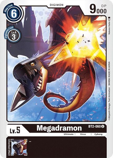 Megadramon - Release Special Booster - Uncommon - BT2-060 U