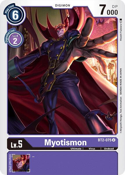 Myotismon - Release Special Booster - Uncommon - BT2-075 U