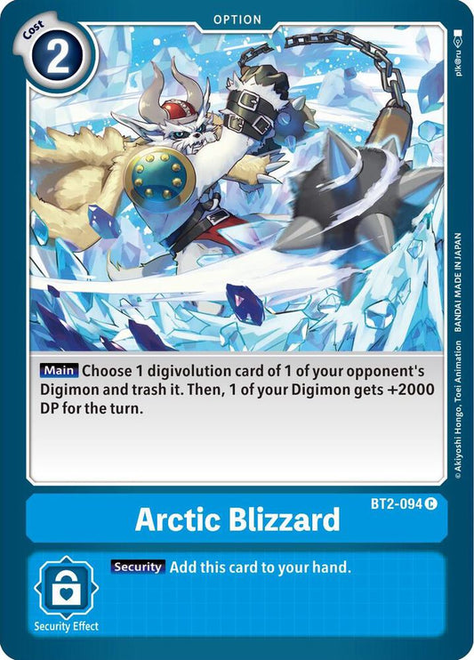 Arctic Blizzard - Release Special Booster - Common - BT2-094 C