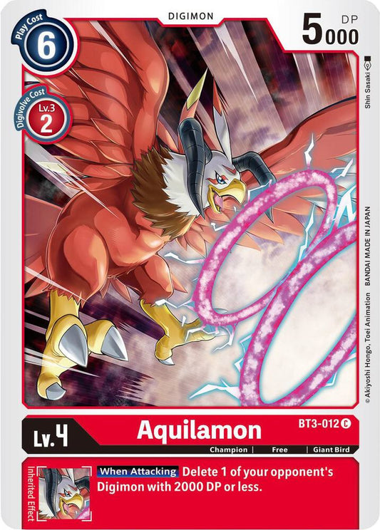 Aquilamon - Release Special Booster - Common - BT3-012 C