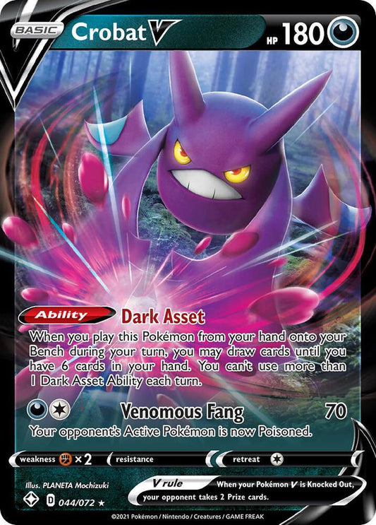 Crobat V - Shining Fates - Ultra Rare - 044/072