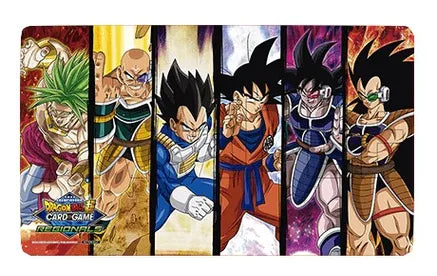 Dragon Ball Super: Championship 2021 Regional Playmat - Saiyans - Bandai Playmats