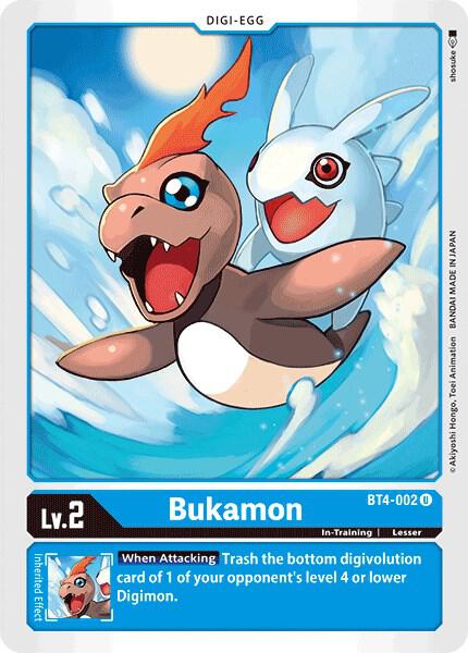 Bukamon - Great Legend - Uncommon - BT4-002 U