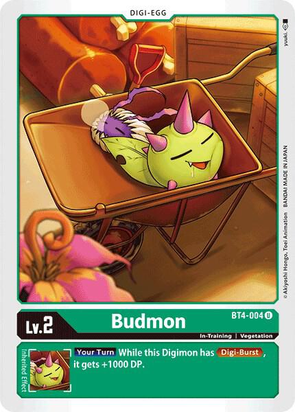 Budmon - Great Legend - Uncommon - BT4-004 U