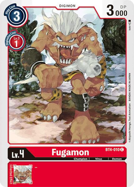 Fugamon - Great Legend - Common - BT4-010 C