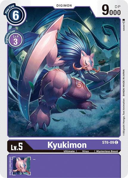 Kyukimon - Starter Deck 06: Venomous Violet - Common - ST6-09 C