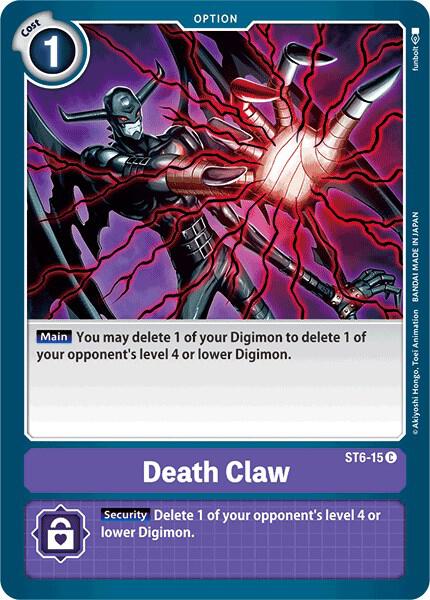 Death Claw - Starter Deck 06: Venomous Violet - Common - ST6-15 C