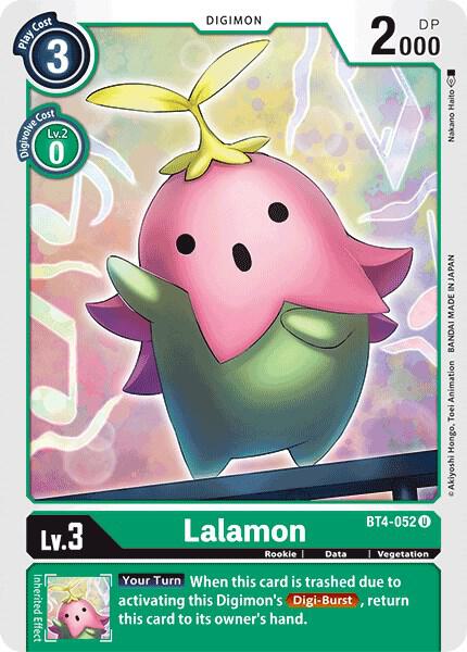 Lalamon - Great Legend - Uncommon - BT4-052 U