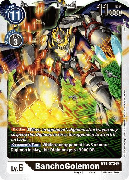 BanchoGolemon - Great Legend - Uncommon - BT4-073 U