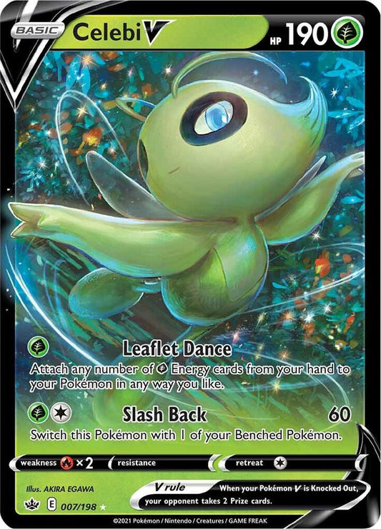 Celebi V - SWSH06: Chilling Reign - Ultra Rare - 007/198