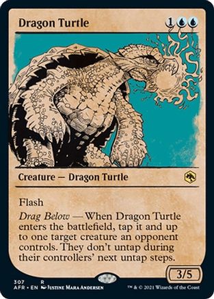 Dragon Turtle (Showcase) - Adventures in the Forgotten Realms - R - 307