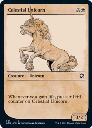 Celestial Unicorn (Showcase) - Adventures in the Forgotten Realms - C - 301