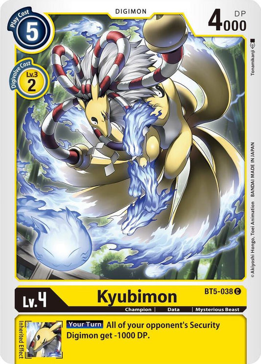 Kyubimon - Battle of Omni - Common - BT5-038 C