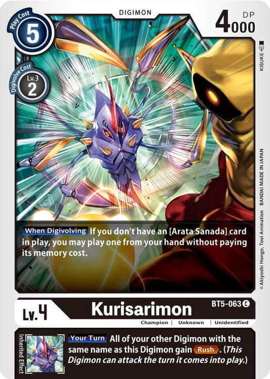 Kurisarimon - Battle of Omni - Common - BT5-063 C