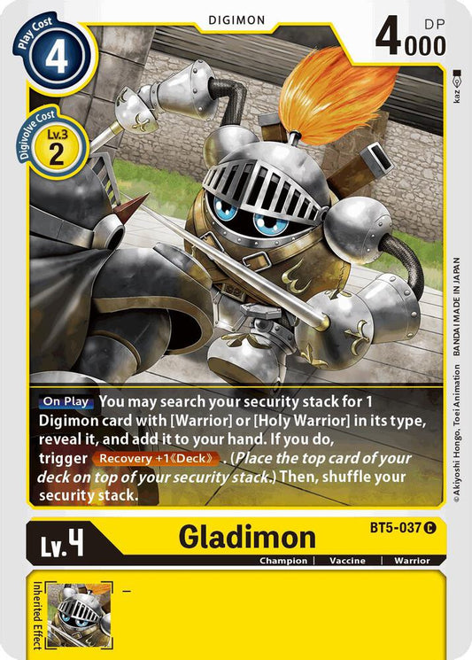 Gladimon - Battle of Omni - Common - BT5-037 C