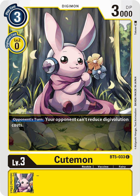 Cutemon - Battle of Omni - Common - BT5-033 C