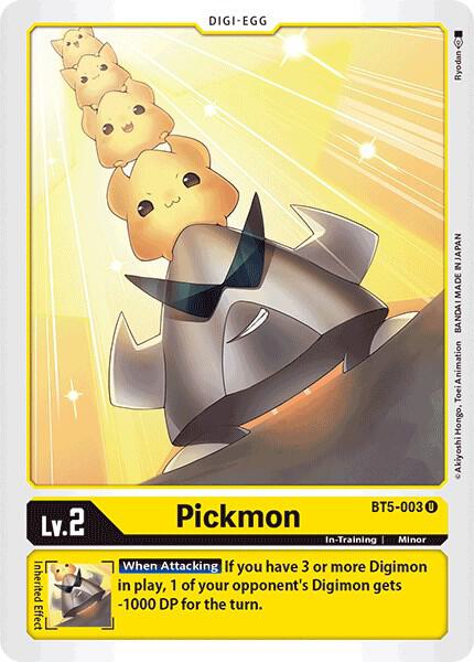 Pickmon - Battle of Omni - Uncommon - BT5-003 U