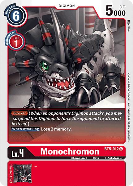 Monochromon - Battle of Omni - Common - BT5-012 C