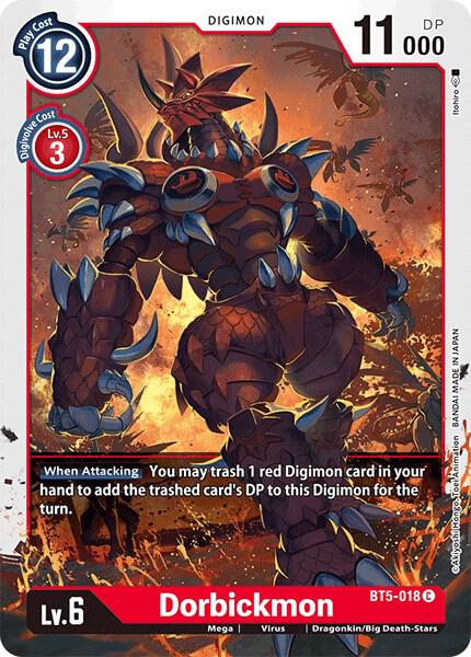 Dorbickmon - Battle of Omni - Common - BT5-018 C