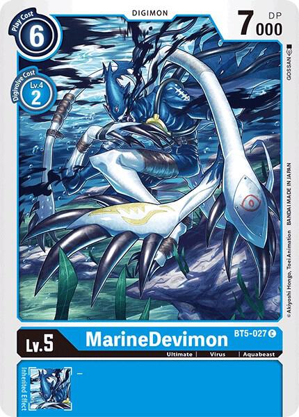 MarineDevimon - Battle of Omni - Common - BT5-027 C