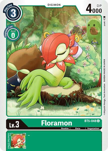 Floramon - Battle of Omni - Common - BT5-048 C