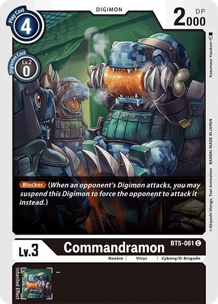 Commandramon - Battle of Omni - Common - BT5-061 C