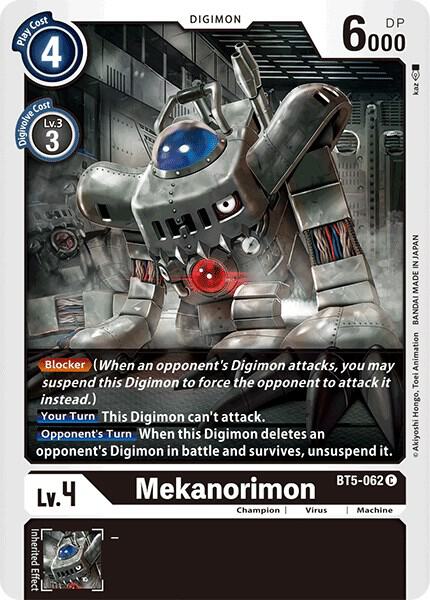 Mekanorimon - Battle of Omni - Common - BT5-062 C