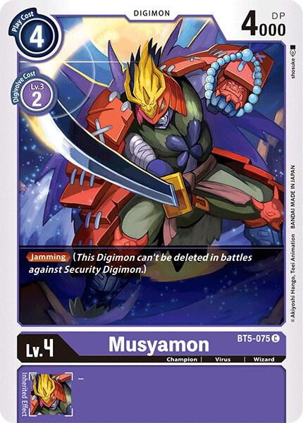 Musyamon - Battle of Omni - Common - BT5-075 C