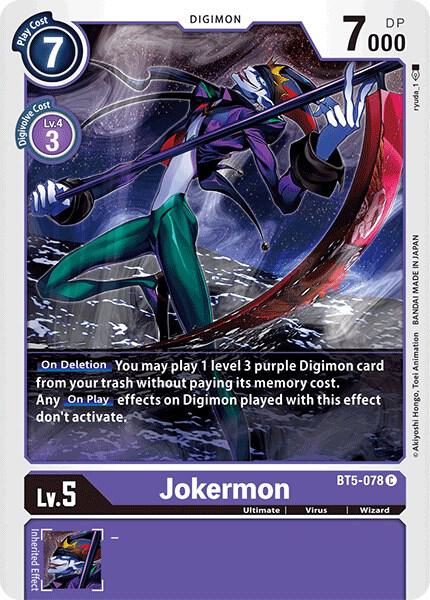 Jokermon - Battle of Omni - Common - BT5-078 C