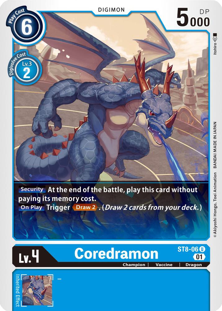 Coredramon - Starter Deck 08: Ulforce Veedramon - Uncommon - ST8-06 U