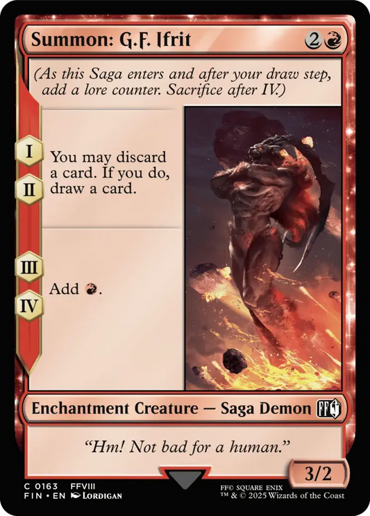 Summon: G.F. Ifrit - FINAL FANTASY - C - 163