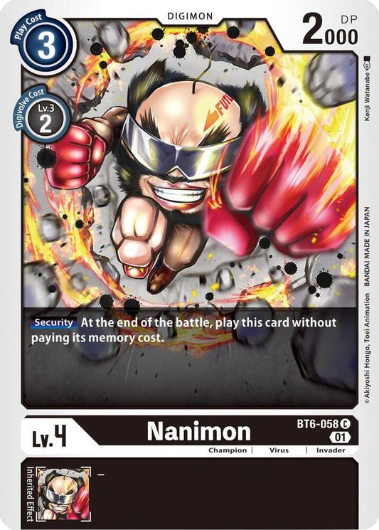 Nanimon - Double Diamond - Common - BT6-058 C