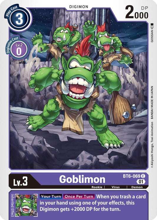 Goblimon - Double Diamond - Common - BT6-069 C